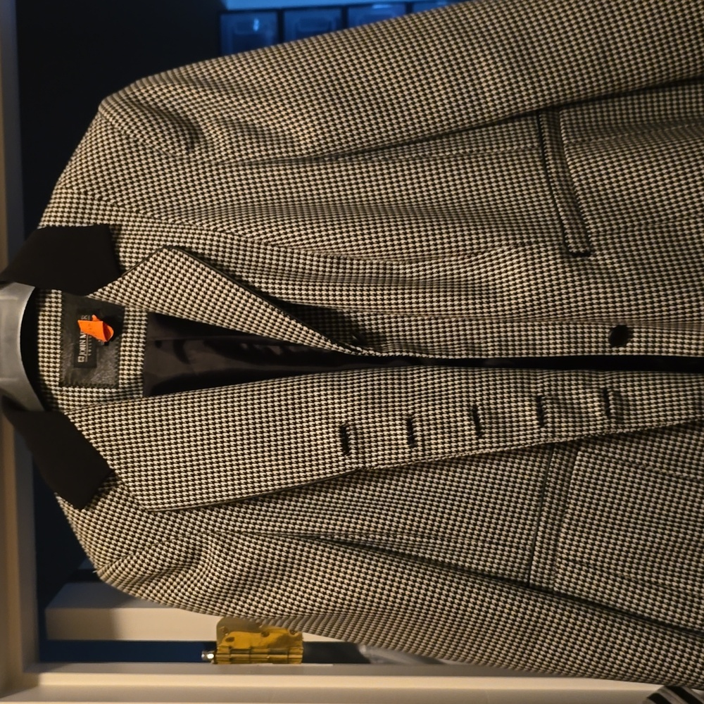 Black and white Jacket